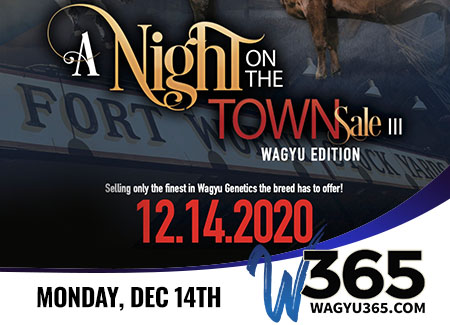 A Night on the Town Sale III, Wagyu Edition